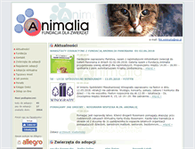 Tablet Screenshot of fdz-animalia.pl